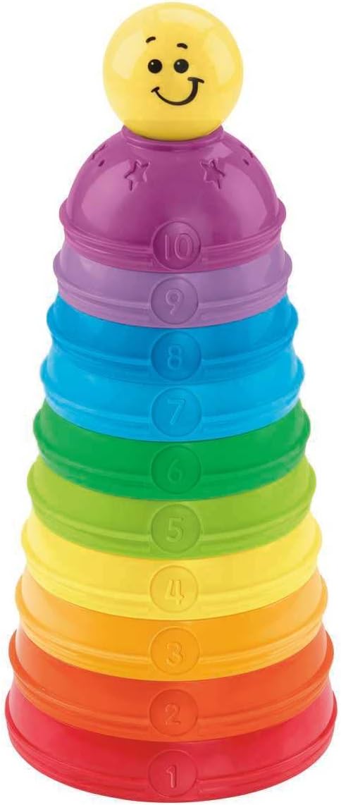 Fisher-Price Brilliant Basics Stack Roll Cups