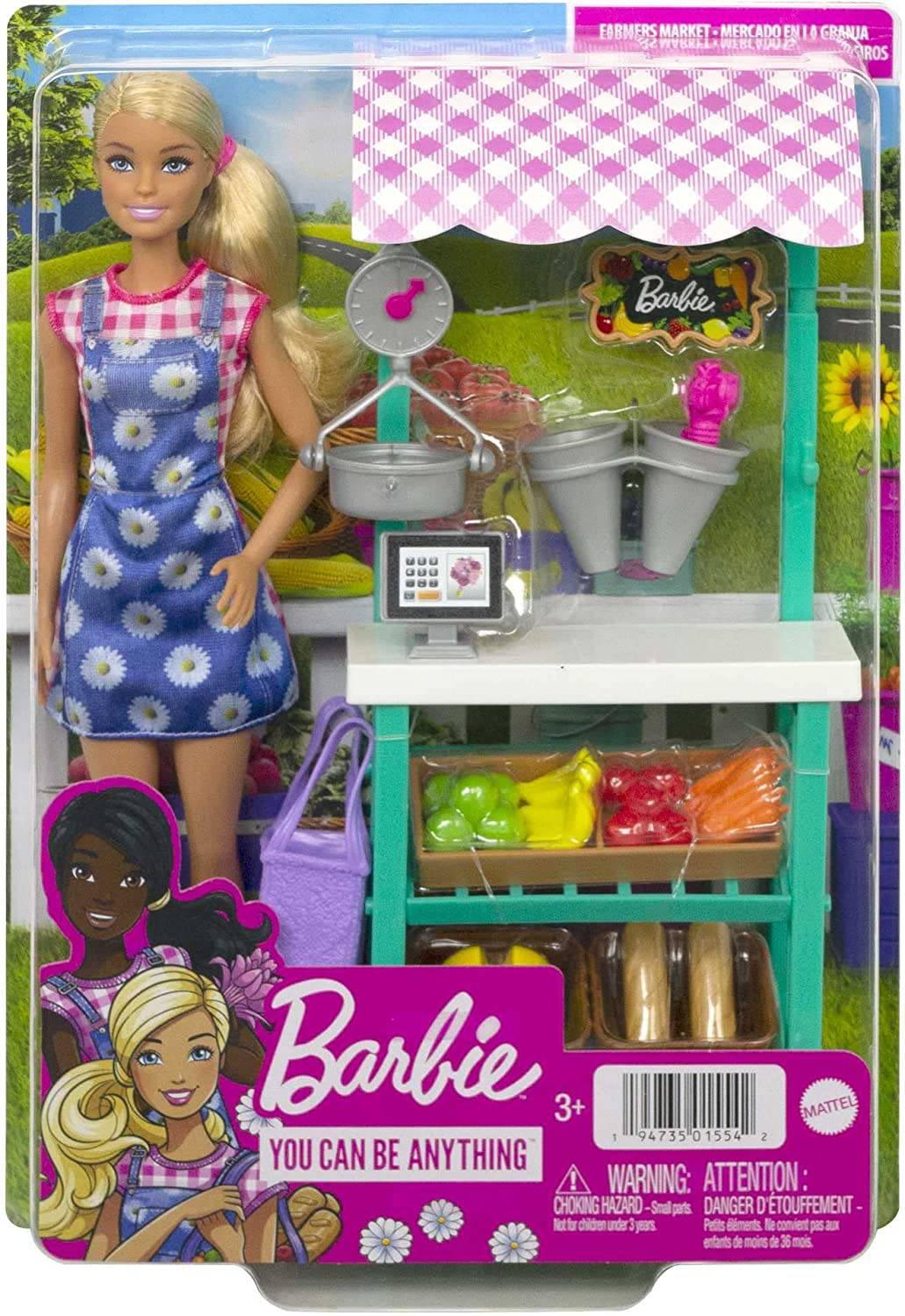 Barbie Farm Market Playset HCN22