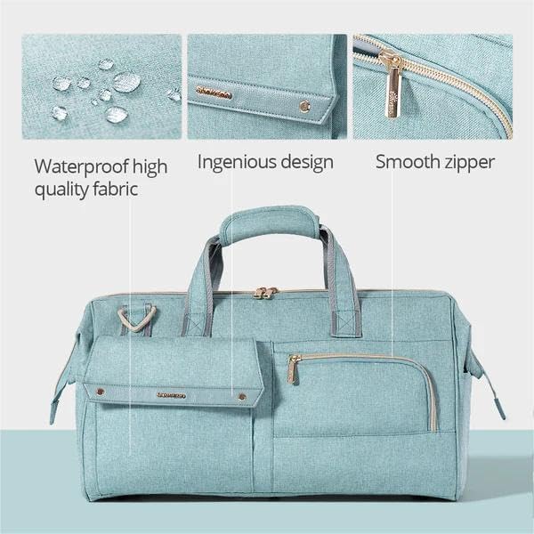 Sunveno 3 in1 Travel Bag - Green - Zrafh.com - Your Destination for Baby & Mother Needs in Saudi Arabia