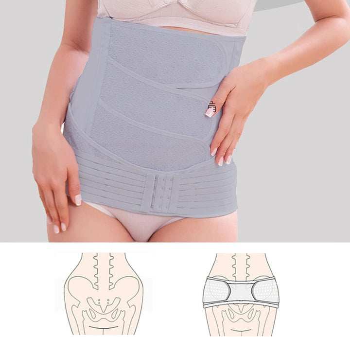 Sunveno Breathable Postpartum Abdominal Belt - XXL - Blue - Zrafh.com - Your Destination for Baby & Mother Needs in Saudi Arabia