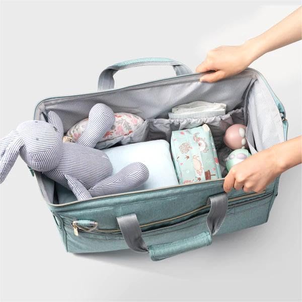 Sunveno 3 in1 Travel Bag - Green - Zrafh.com - Your Destination for Baby & Mother Needs in Saudi Arabia