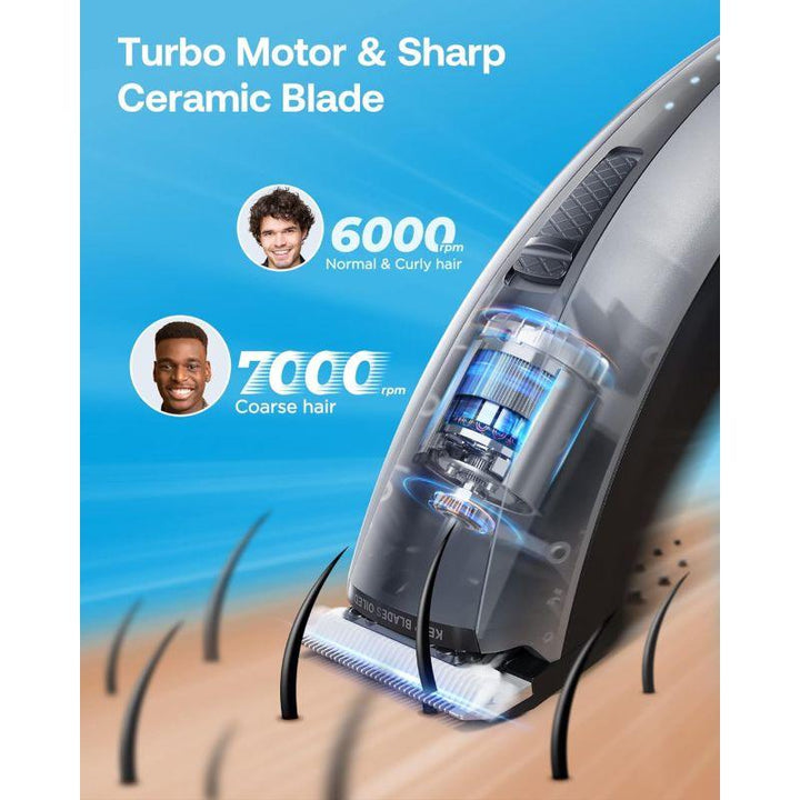 Glaker HC2022 Hair Clipper Wireless - Black - Zrafh.com - Your Destination for Baby & Mother Needs in Saudi Arabia