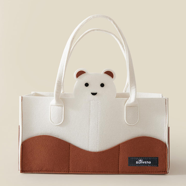 Sunveno Diaper Organizer - Ivory - Zrafh.com - Your Destination for Baby & Mother Needs in Saudi Arabia