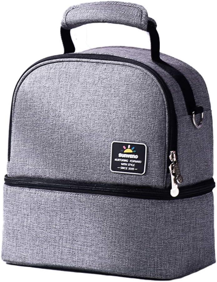 Sunveno Insulated Office Lunch Bag - Space Grey - 9L - ZRAFH