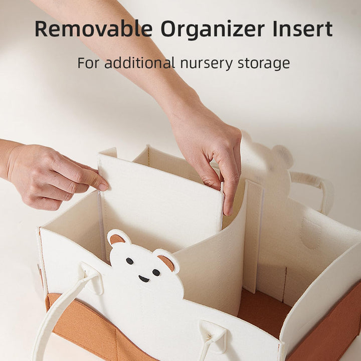 Sunveno Diaper Organizer - Ivory - Zrafh.com - Your Destination for Baby & Mother Needs in Saudi Arabia