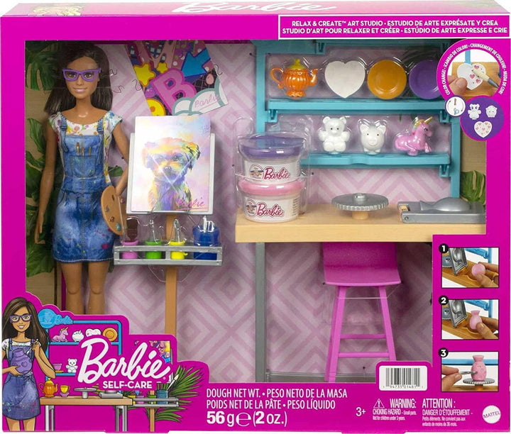 Barbie Relax Create Art Studio Playset HCM85