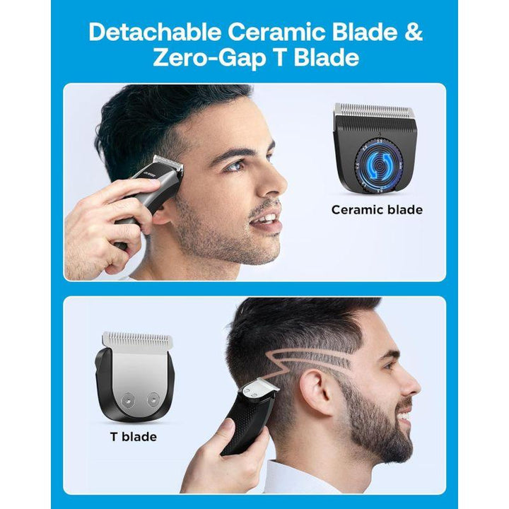 Glaker HC2022 Hair Clipper Wireless - Black - Zrafh.com - Your Destination for Baby & Mother Needs in Saudi Arabia