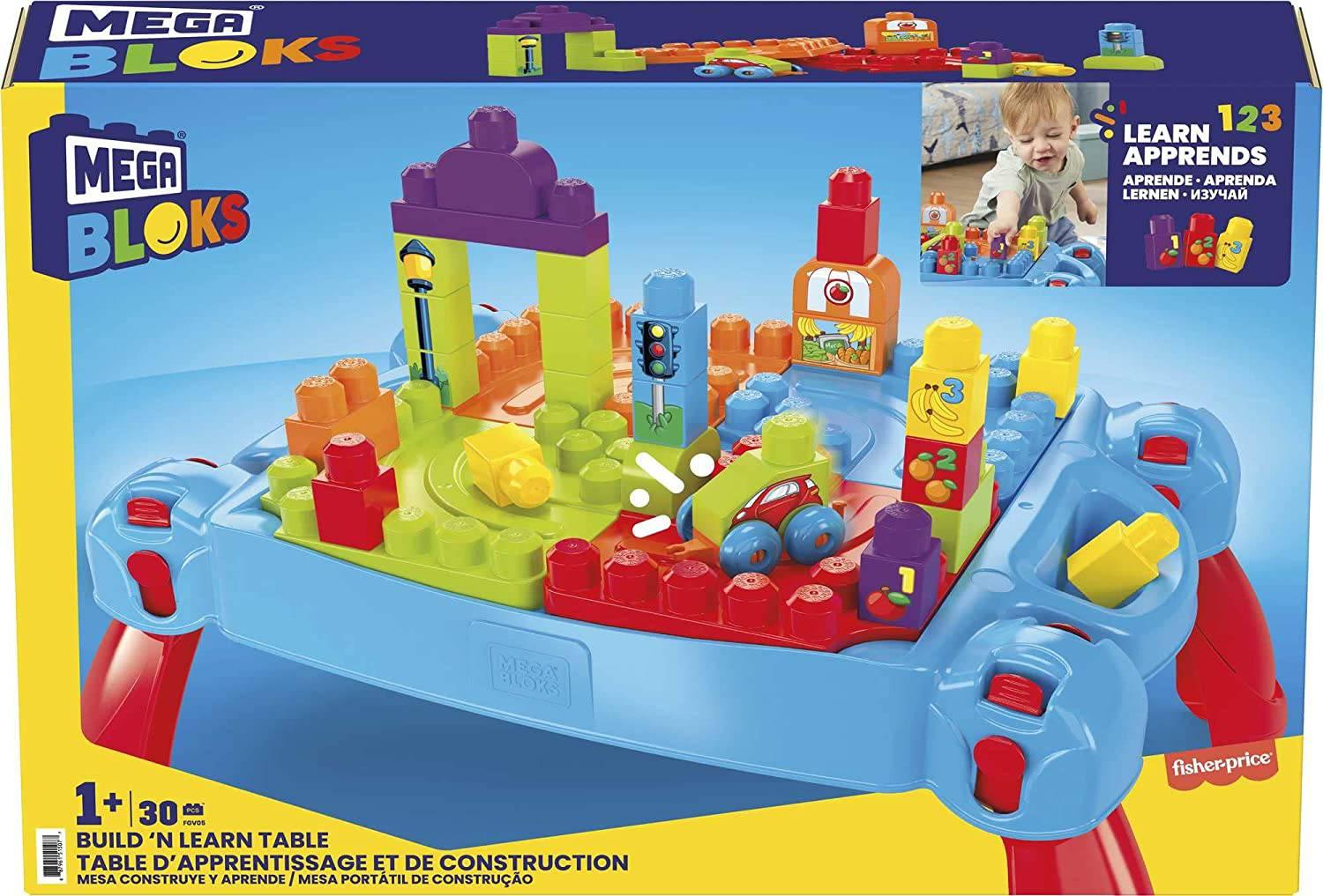 Mega Bloks Table Mega Lego Table Mega Bloks Build Learn Table