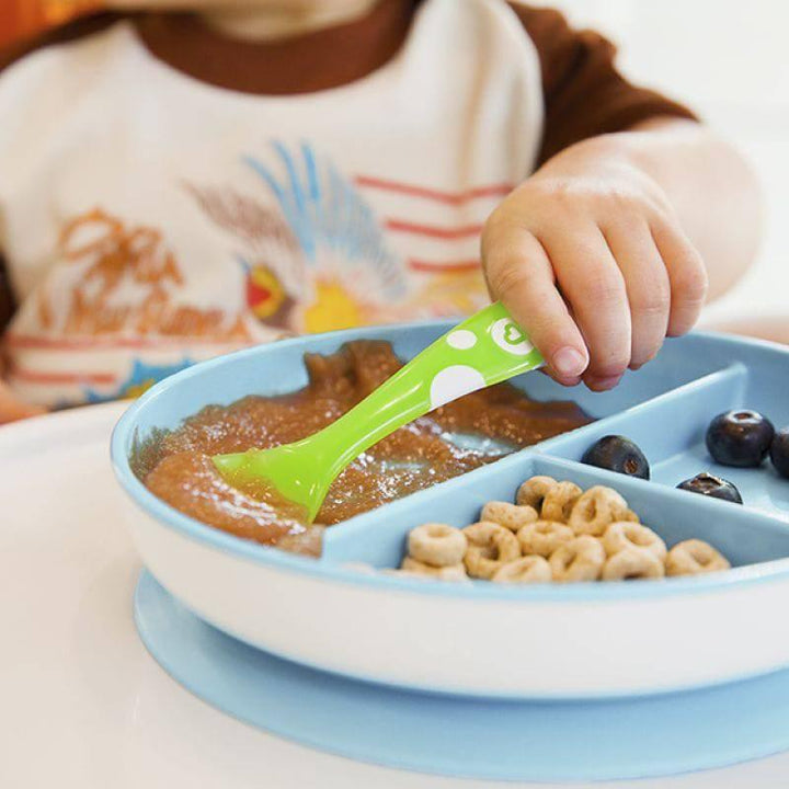 Munchkin Stay Put Suction Plate - Blue - ZRAFH
