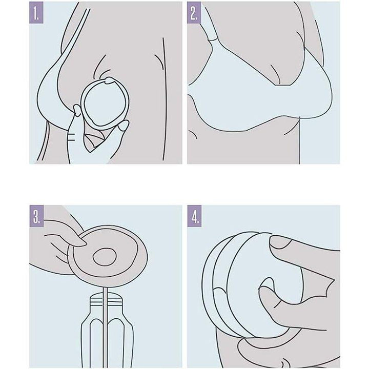Sunveno Soft Nipple Shell - SN_YP25859_WH - ZRAFH