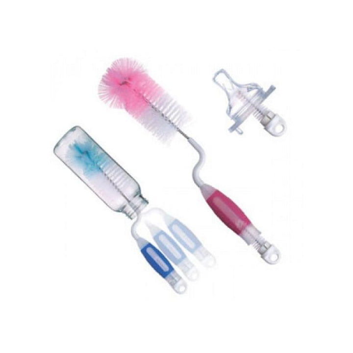 Farlin bottle & Nipple Brushes - Pink - ZRAFH