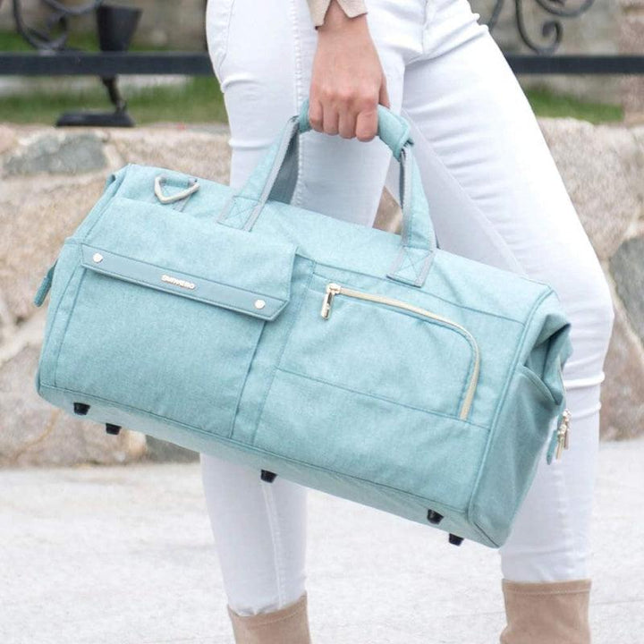 Sunveno 3in1 Travel Bag - Green - Zrafh.com - Your Destination for Baby & Mother Needs in Saudi Arabia