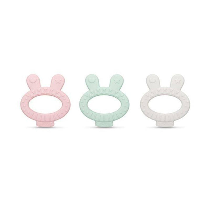 Suavinex Premium Hygge Baby Rabbit Teether 0+ months - Green - ZRAFH