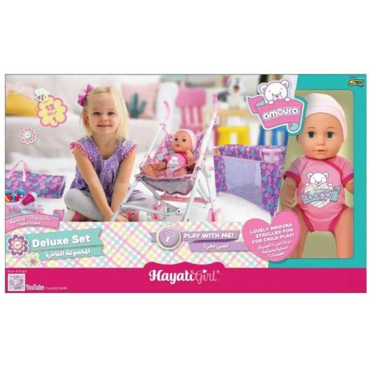 Hayati Baby Amoura Deluxe Set With Doll - ZRAFH