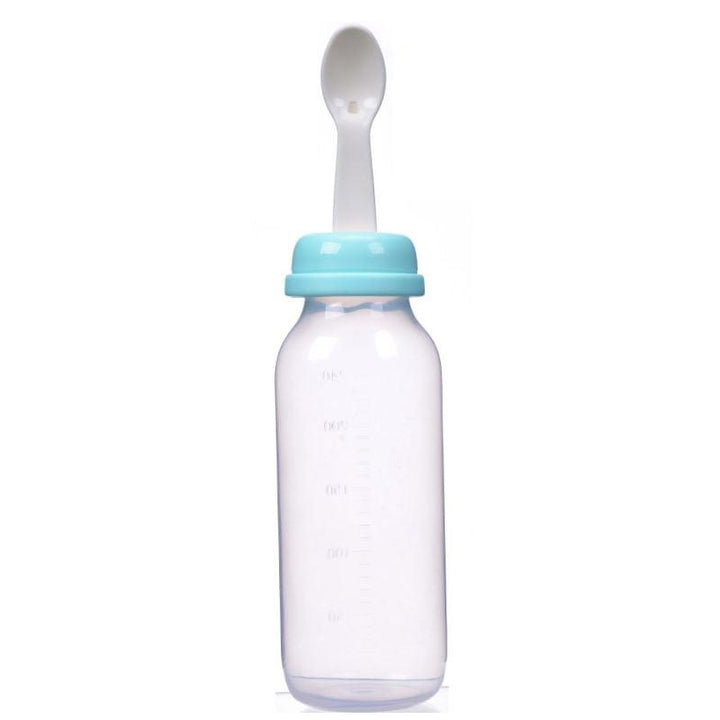 Luqu Food Feeder With Spoon - 240Ml - ZRAFH