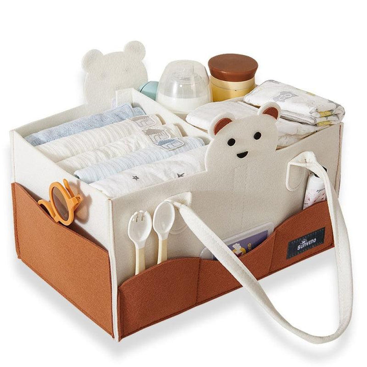 Sunveno Diaper Organizer - Ivory - Zrafh.com - Your Destination for Baby & Mother Needs in Saudi Arabia