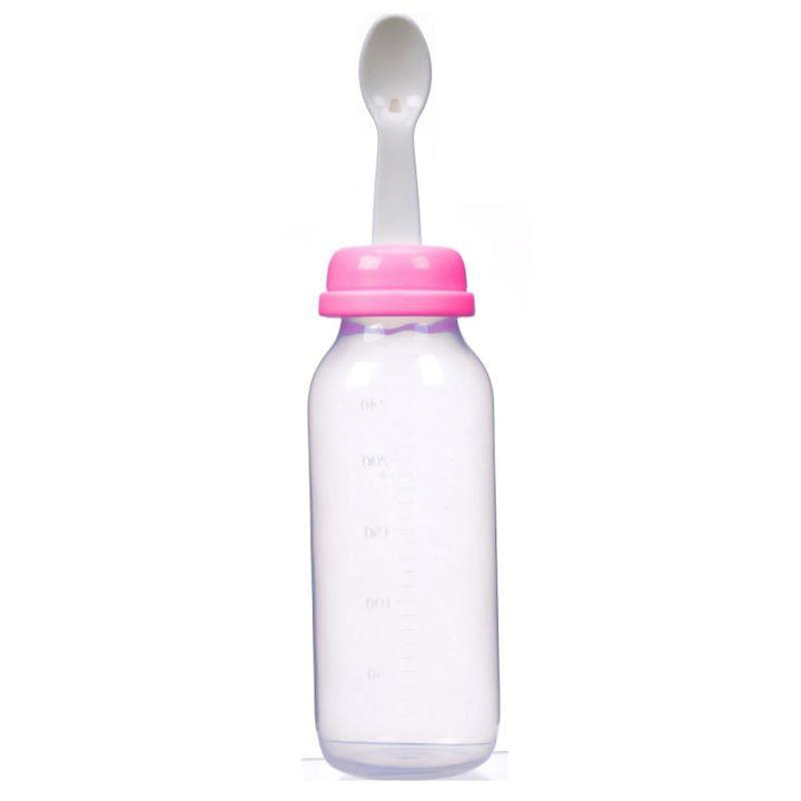 Luqu Food Feeder With Spoon - 240Ml - ZRAFH